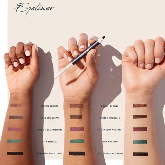 NIB treStiQue Line Sharpen + Smudge Dual-Ended Eye Pencil- Santorini Black Sands - Picture 6 of 10